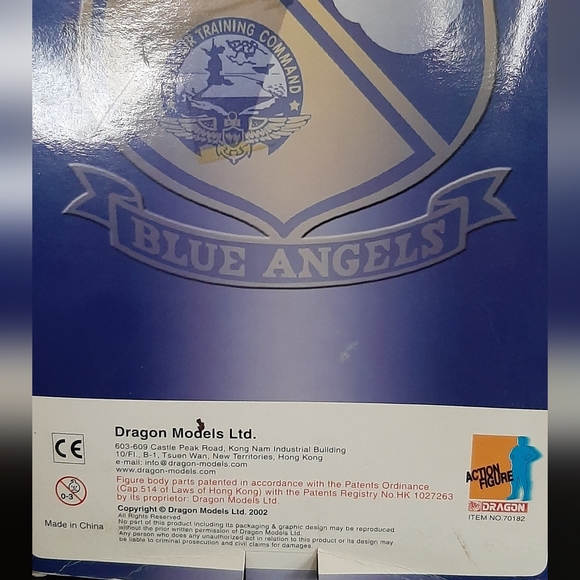 Blue Angels US NAVY Flight Demonstration Squadron Pilot Rich 12" - Picture 3 of 9